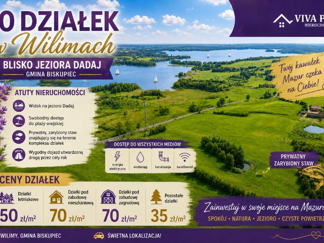 Grunt na sprzedaż w Biskupiec, Warmińsko-mazurskie
