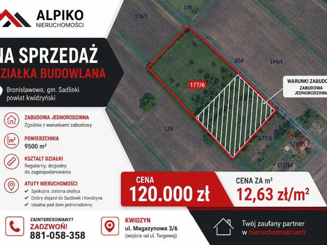 Grunt na sprzedaż w Kwidzyn, Pomorskie