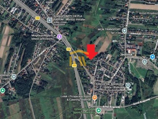 Grunt na sprzedaż w Jedlińsk, powiat radomski