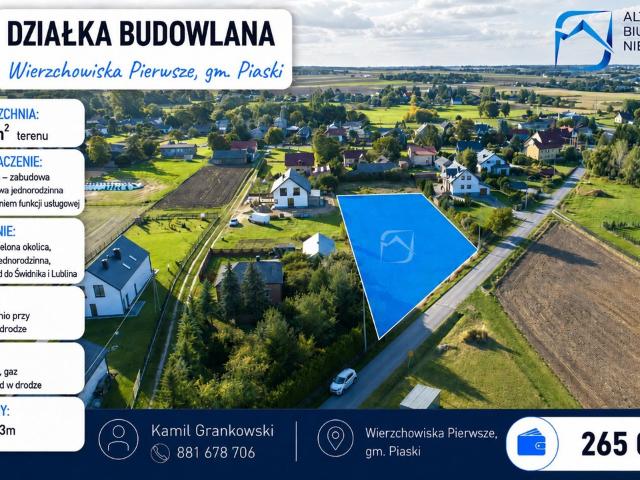 Grunt na sprzedaż w Wierzchowiska, Lubelskie