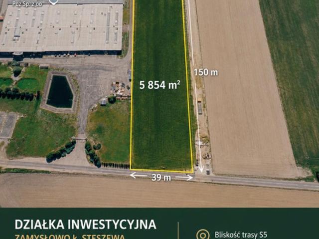 Grunt na sprzedaż w Zamysłowo, Wielkopolskie