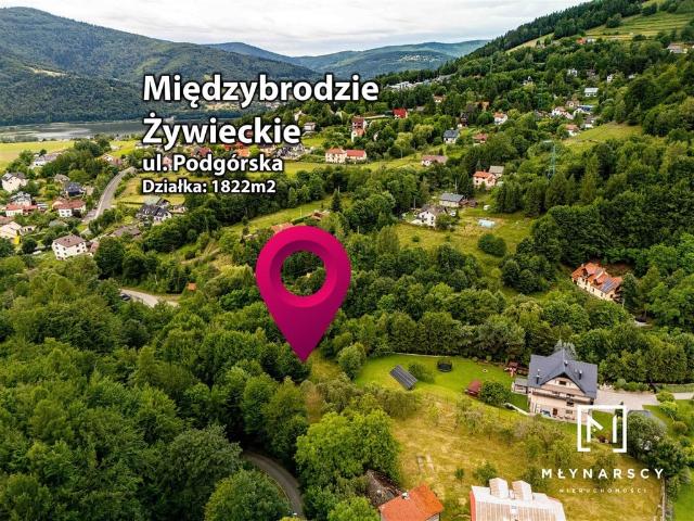 Grunt na sprzedaż w Międzybrodzie Żywieckie, Śląskie