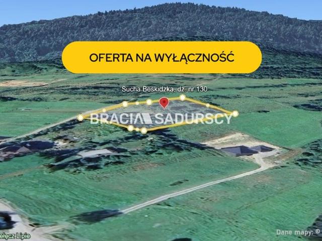 Grunt na sprzedaż w Sucha Beskidzka, Małopolskie