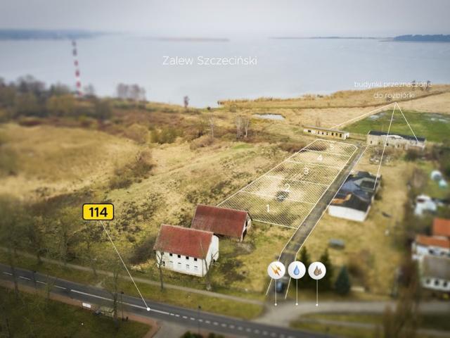 Grunt na sprzedaż w Nowe Warpno, Zachodniopomorskie