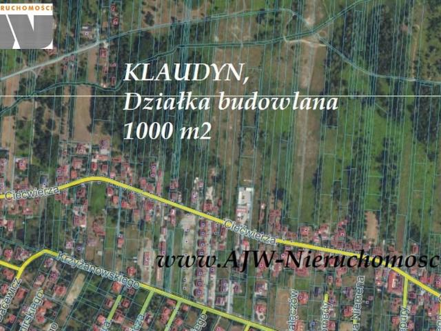 Grunt na sprzedaż w Klaudyn, Mazowieckie
