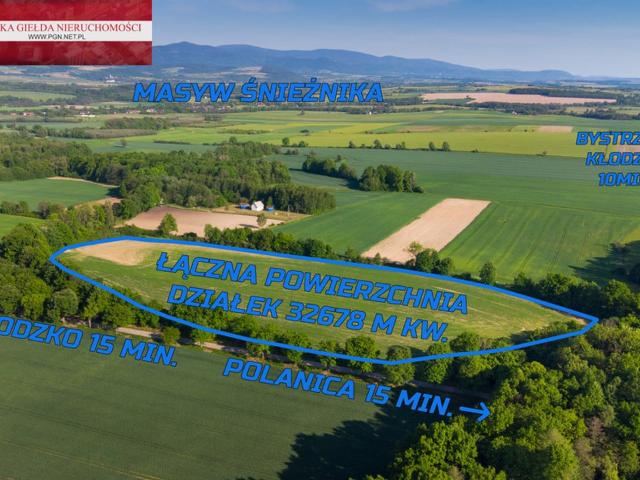 Grunt na sprzedaż w Bystrzyca Kłodzka, powiat kłodzki