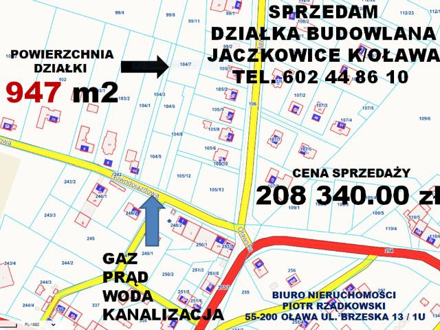 Grunt na sprzedaż w Oława, Dolnośląskie