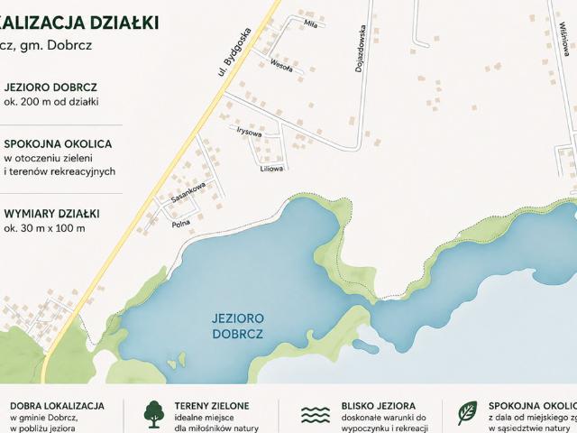 Grunt na sprzedaż w Dobrcz, Kujawsko-pomorskie