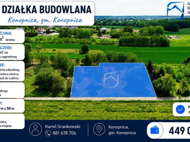 Grunt na sprzedaż w Konopnica, Lubelskie