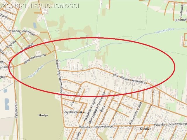 Grunt na sprzedaż w Klaudyn, Mazowieckie