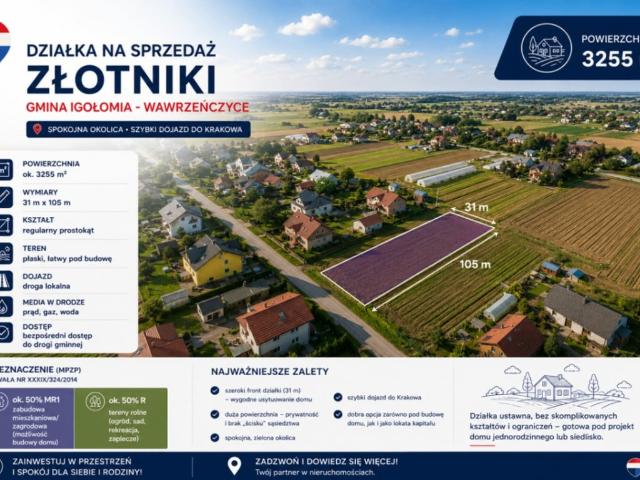 Grunt na sprzedaż w Małopolskie