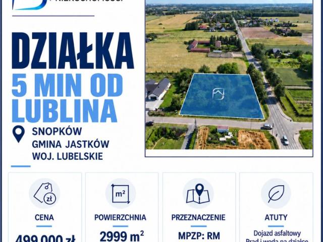 Grunt na sprzedaż w Snopków Północny, Snopków
