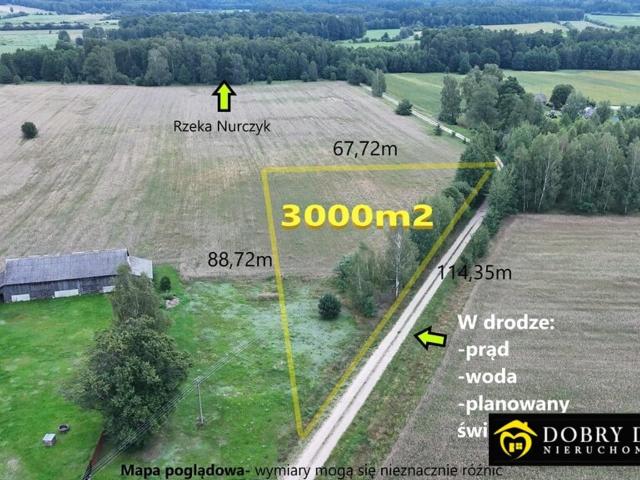 Grunt na sprzedaż w Milejczyce, Podlaskie