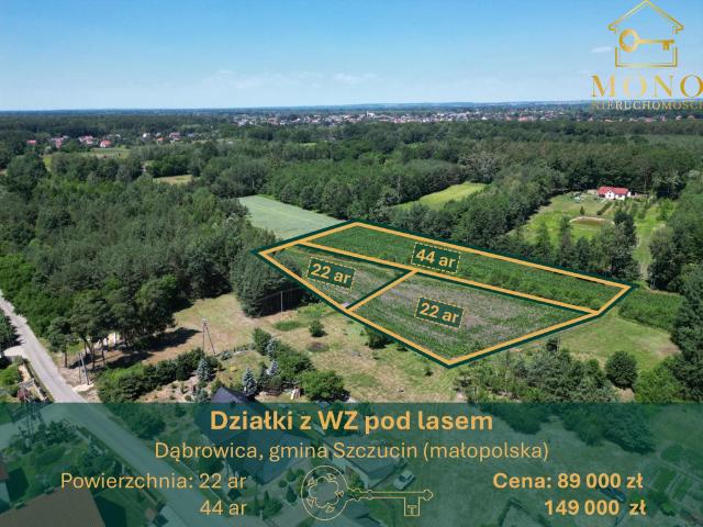 Grunt na sprzedaż w Dąbrowica, Małopolskie