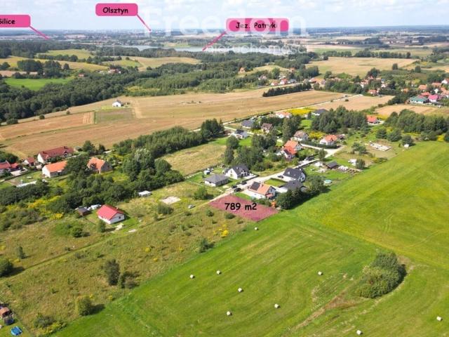 Grunt na sprzedaż w Patryki, powiat olsztyński