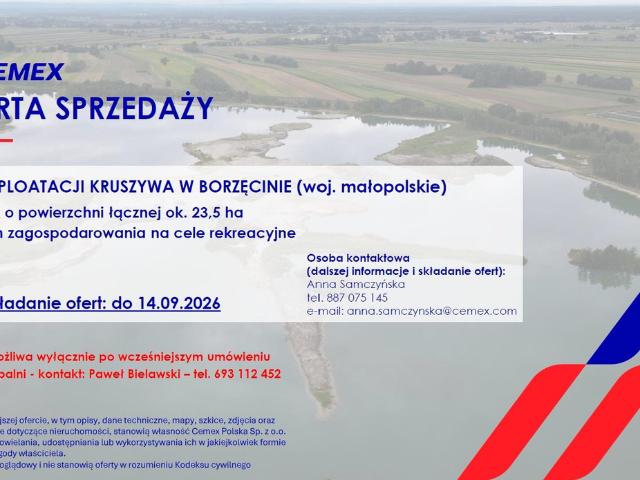 Grunt na sprzedaż w Borzęcin Górny, Borzęcin
