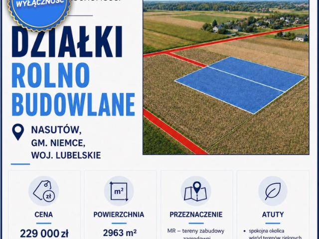 Grunt na sprzedaż w Lubelskie