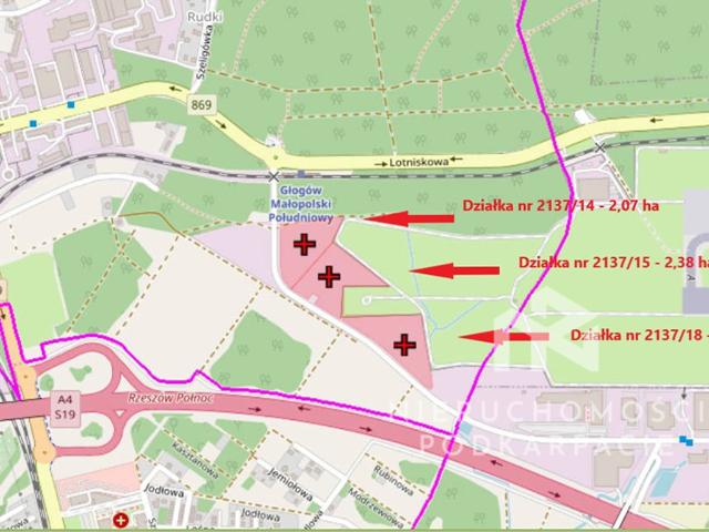 Grunt na sprzedaż w Głogów Małopolski, Podkarpackie