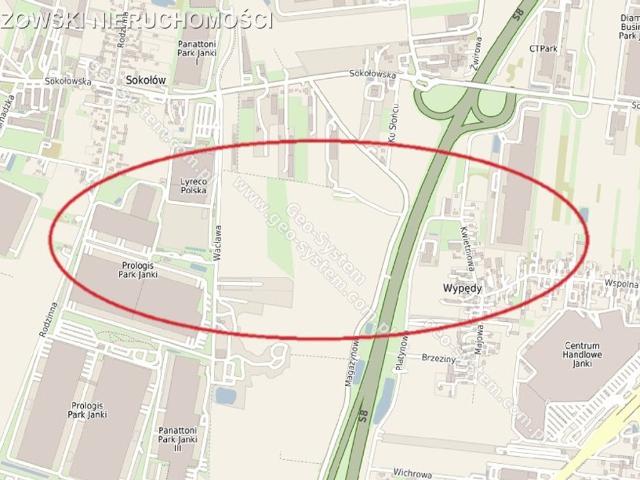 Grunt na sprzedaż w Sokołów, Mazowieckie