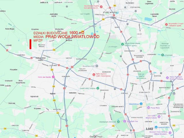 Grunt na sprzedaż w Ruda-Bugaj, Łódzkie