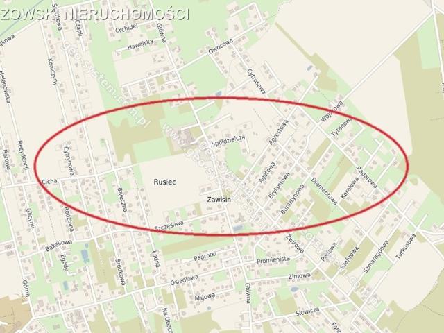Grunt na sprzedaż w Rusiec, Mazowieckie