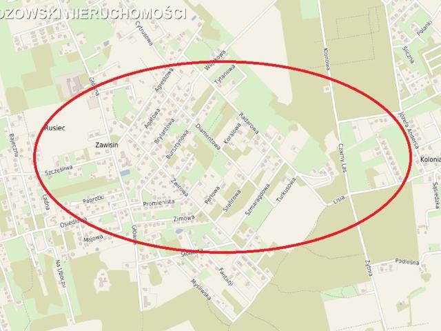 Grunt na sprzedaż w Rusiec, Mazowieckie