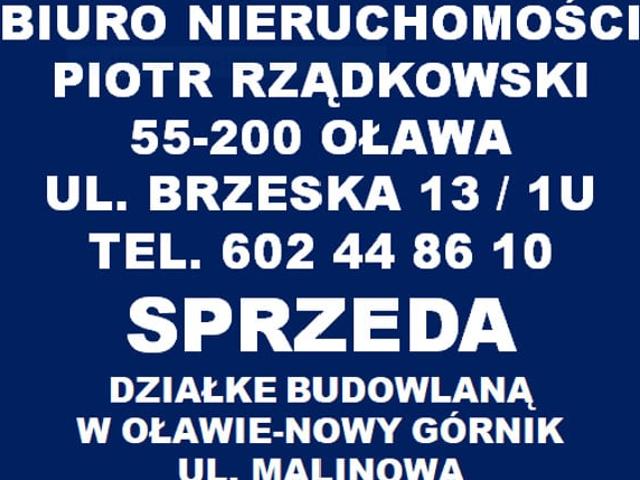 Grunt na sprzedaż w Oława, Dolnośląskie