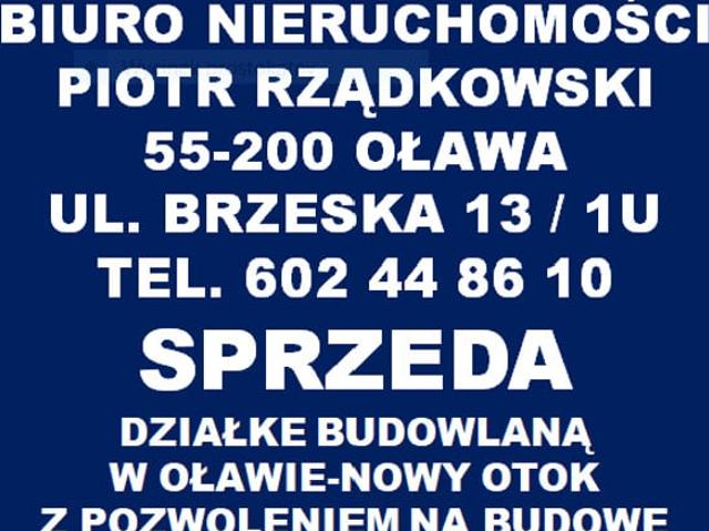 Grunt na sprzedaż w Oława, Dolnośląskie