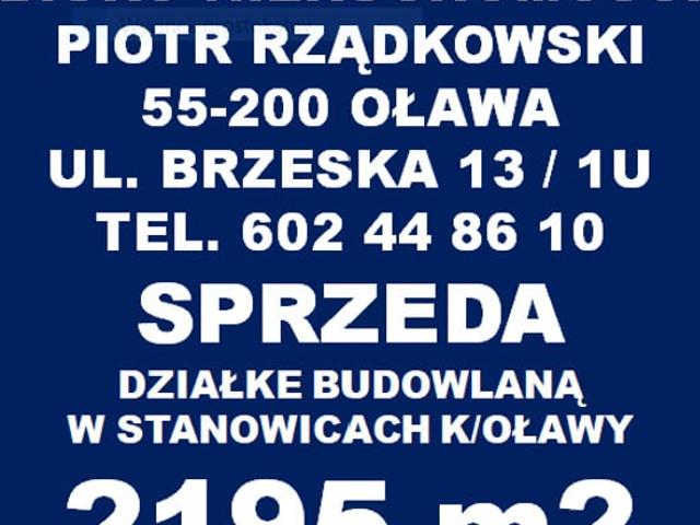 Grunt na sprzedaż w Oława, Dolnośląskie