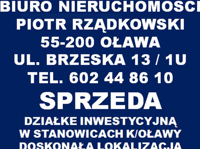 Grunt na sprzedaż w Oława, Dolnośląskie