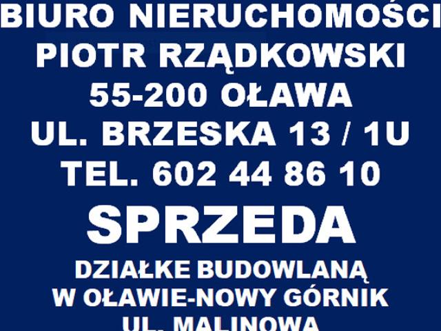 Grunt na sprzedaż w Oława, Dolnośląskie