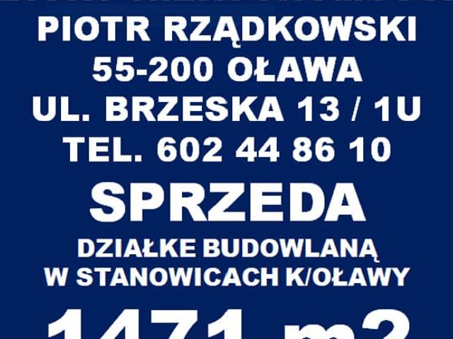 Grunt na sprzedaż w Oława, Dolnośląskie