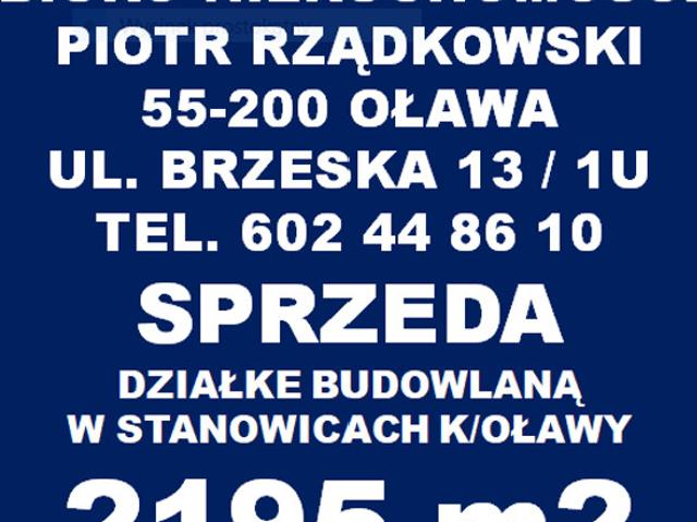 Grunt na sprzedaż w Oława, Dolnośląskie