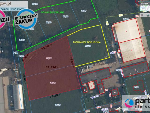 Grunt na sprzedaż w Szemud, Pomorskie