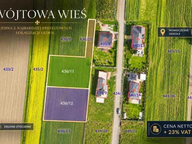 Grunt na sprzedaż w Gliwice, Śląskie