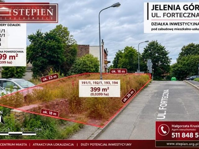 Grunt na sprzedaż w OBSZAR PLAC RATUSZOWY, Jelenia Góra