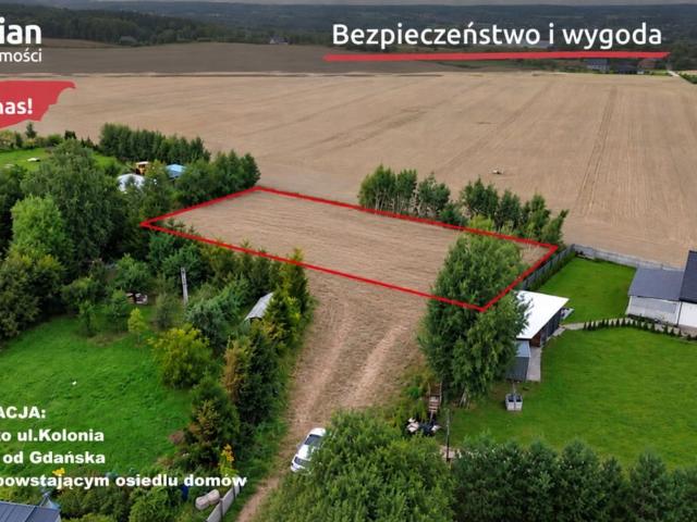 Grunt na sprzedaż w Bielkówko, powiat gdański
