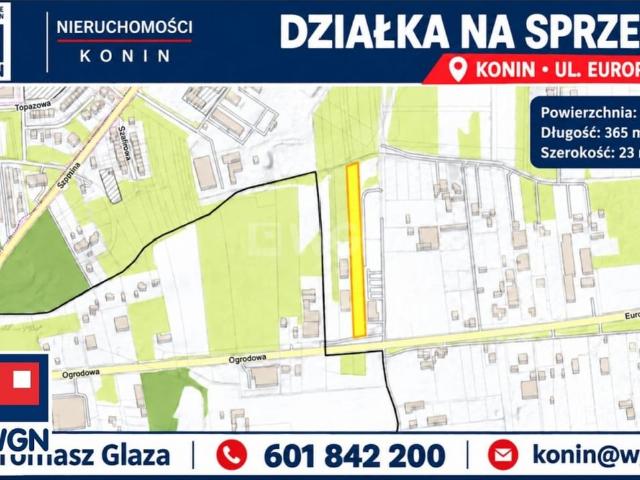 Grunt na sprzedaż w Pawłówek, Konin