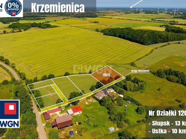 Grunt na sprzedaż w Krężoły, Krzemienica
