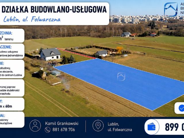 Grunt na sprzedaż w Węglinek, Lublin