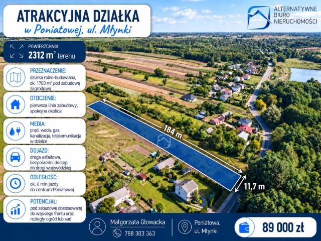 Grunt na sprzedaż w Poniatowa, Lubelskie