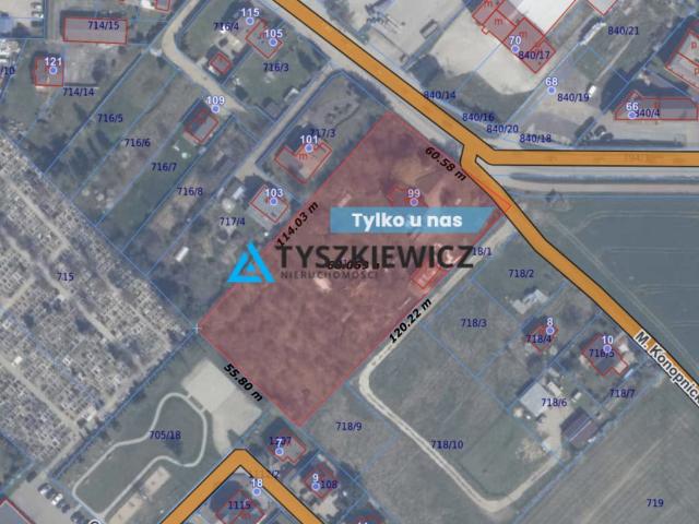 Grunt na sprzedaż w Żukowo