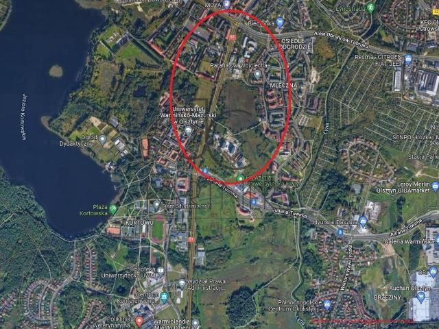 Grunt na sprzedaż w Podgrodzie, Olsztyn