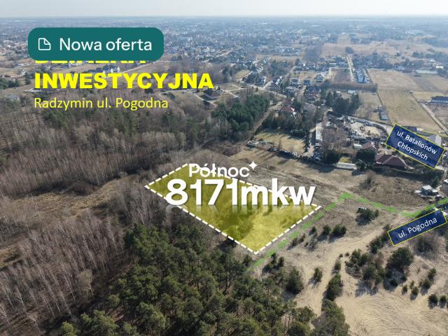 Grunt na sprzedaż w Radzymin, Mazowieckie