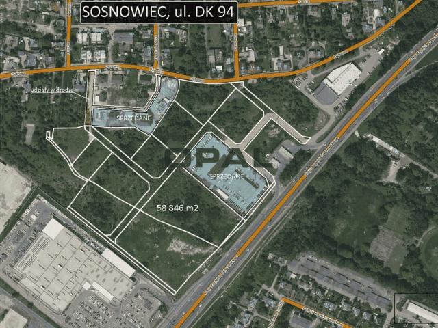 Grunt na sprzedaż w Sosnowiec, Śląskie