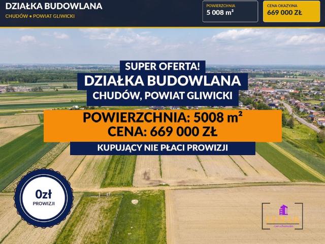 Grunt na sprzedaż w Chudów, Śląskie