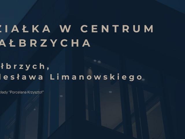 Grunt na sprzedaż w Śródmieście, Wałbrzych