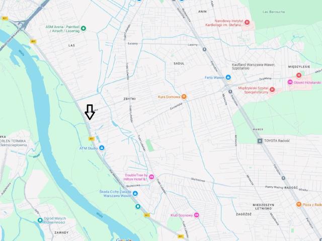 Grunt na sprzedaż w Warszawa, Wawer