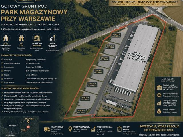 Grunt na sprzedaż w Radzymin, Mazowieckie