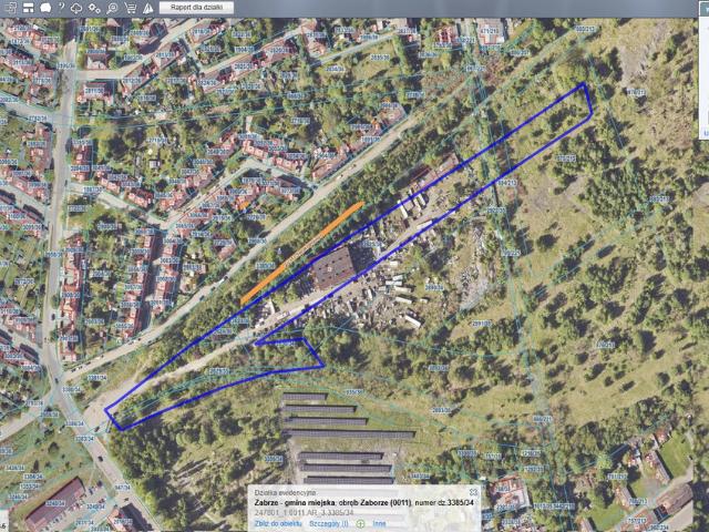 Grunt do wynajęcia w Zabrze, Śląskie